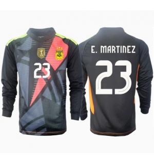 Argentina Emiliano Martinez #23 Keeper Hjemmedrakt Copa America 2024 Langermet