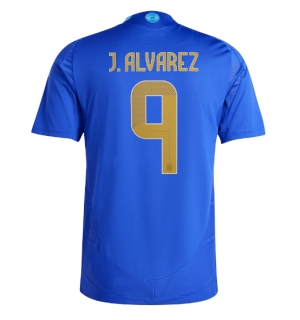 Argentina Julian Alvarez #9 Bortedrakt Copa America 2024 Kortermet