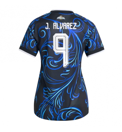 Argentina Julian Alvarez #9 Bortedrakt Dame VM 2026 Kortermet Argentina Julian Alvarez #9 Bortedrakt Dame VM 2026 Kortermet
