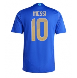 Argentina Lionel Messi #10 Bortedrakt Copa America 2024 Kortermet
