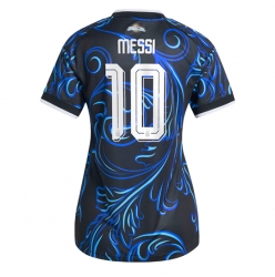 Argentina Lionel Messi #10 Bortedrakt Dame VM 2026 Kortermet