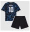 Argentina Lionel Messi #10 Bortedraktsett Barn VM 2026 Kortermet (+ Korte bukser)