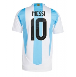 Argentina Lionel Messi #10 Hjemmedrakt Copa America 2024 Kortermet