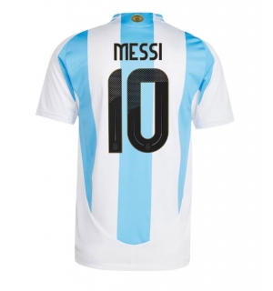 Argentina Lionel Messi #10 Hjemmedrakt Copa America 2024 Kortermet