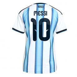 Argentina Lionel Messi #10 Hjemmedrakt Dame VM 2026 Kortermet