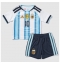 Argentina Lionel Messi #10 Hjemmedraktsett Barn VM 2026 Kortermet (+ Korte bukser)