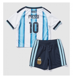 Argentina Lionel Messi #10 Hjemmedraktsett Barn VM 2026 Kortermet (+ Korte bukser)