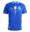 Argentina Rodrigo De Paul #7 Bortedrakt Copa America 2024 Kortermet