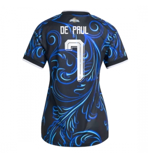 Argentina Rodrigo De Paul #7 Bortedrakt Dame VM 2026 Kortermet