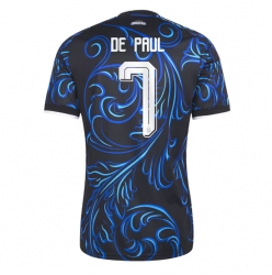 Argentina Rodrigo De Paul #7 Bortedrakt VM 2026 Kortermet