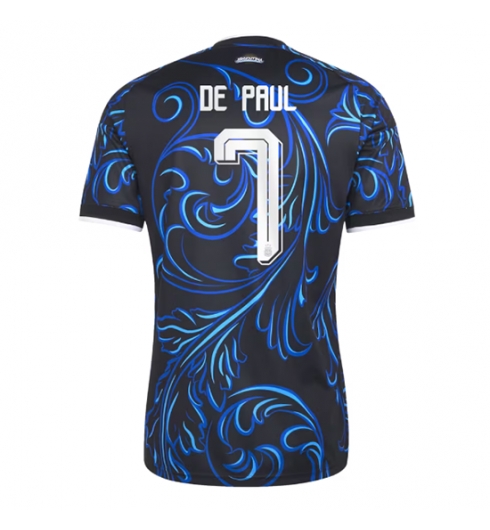 Argentina Rodrigo De Paul #7 Bortedrakt VM 2026 Kortermet Argentina Rodrigo De Paul #7 Bortedrakt VM 2026 Kortermet