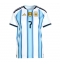 Argentina Rodrigo De Paul #7 Hjemmedrakt Dame VM 2026 Kortermet Argentina Rodrigo De Paul #7 Hjemmedrakt Dame VM 2026 Kortermet