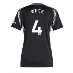 Arsenal Ben White #4 Bortedrakt Dame 2024-25 Kortermet