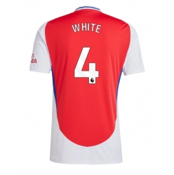 Arsenal Ben White #4 Hjemmedrakt 2024-25 Kortermet
