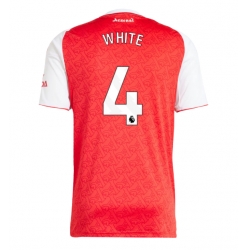 Arsenal Ben White #4 Hjemmedrakt 2025-26 Kortermet