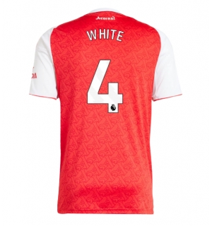 Arsenal Ben White #4 Hjemmedrakt 2025-26 Kortermet