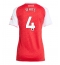Arsenal Ben White #4 Hjemmedrakt Dame 2025-26 Kortermet Arsenal Ben White #4 Hjemmedrakt Dame 2025-26 Kortermet