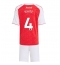 Arsenal Ben White #4 Hjemmedraktsett Barn 2025-26 Kortermet (+ Korte bukser)