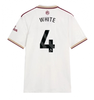 Arsenal Ben White #4 Tredjedrakt 2025-26 Kortermet