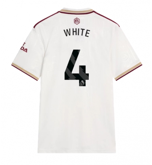 Arsenal Ben White #4 Tredjedrakt 2025-26 Kortermet Arsenal Ben White #4 Tredjedrakt 2025-26 Kortermet