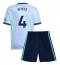 Arsenal Ben White #4 Tredjedraktsett Barn 2024-25 Kortermet (+ Korte bukser)