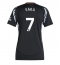 Arsenal Bukayo Saka #7 Bortedrakt Dame 2024-25 Kortermet