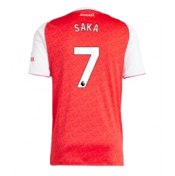 Arsenal Bukayo Saka #7 Hjemmedrakt 2025-26 Kortermet