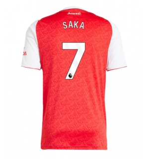 Arsenal Bukayo Saka #7 Hjemmedrakt 2025-26 Kortermet