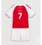 Arsenal Bukayo Saka #7 Hjemmedraktsett Barn 2025-26 Kortermet (+ Korte bukser)