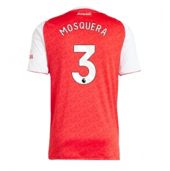 Arsenal Cristhian Mosquera #3 Hjemmedrakt 2025-26 Kortermet