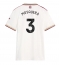 Arsenal Cristhian Mosquera #3 Tredjedrakt Dame 2025-26 Kortermet Arsenal Cristhian Mosquera #3 Tredjedrakt Dame 2025-26 Kortermet