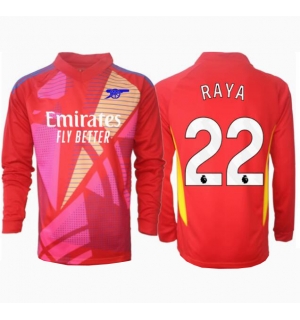Arsenal David Raya #22 Keeper Bortedrakt 2024-25 Langermet