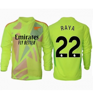 Arsenal David Raya #22 Keeper Hjemmedrakt 2024-25 Langermet