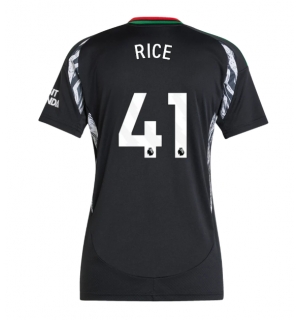 Arsenal Declan Rice #41 Bortedrakt Dame 2024-25 Kortermet