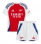 Arsenal Declan Rice #41 Hjemmedraktsett Barn 2024-25 Kortermet (+ Korte bukser)