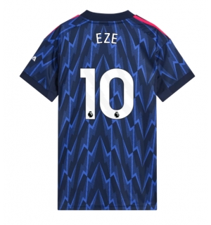 Arsenal Eberechi Eze #10 Bortedrakt Dame 2025-26 Kortermet