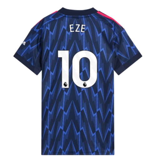 Arsenal Eberechi Eze #10 Bortedrakt Dame 2025-26 Kortermet Arsenal Eberechi Eze #10 Bortedrakt Dame 2025-26 Kortermet