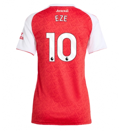Arsenal Eberechi Eze #10 Hjemmedrakt Dame 2025-26 Kortermet Arsenal Eberechi Eze #10 Hjemmedrakt Dame 2025-26 Kortermet