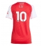 Arsenal Eberechi Eze #10 Hjemmedrakt Dame 2025-26 Kortermet Arsenal Eberechi Eze #10 Hjemmedrakt Dame 2025-26 Kortermet