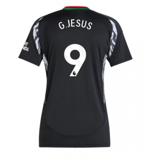 Arsenal Gabriel Jesus #9 Bortedrakt Dame 2024-25 Kortermet