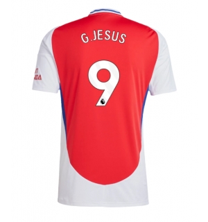 Arsenal Gabriel Jesus #9 Hjemmedrakt 2024-25 Kortermet