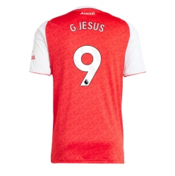 Arsenal Gabriel Jesus #9 Hjemmedrakt 2025-26 Kortermet