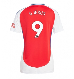 Arsenal Gabriel Jesus #9 Hjemmedrakt Dame 2024-25 Kortermet