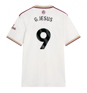 Arsenal Gabriel Jesus #9 Tredjedrakt 2025-26 Kortermet