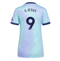 Arsenal Gabriel Jesus #9 Tredjedrakt Dame 2024-25 Kortermet
