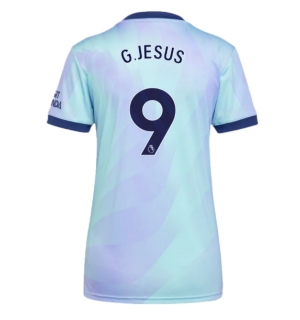 Arsenal Gabriel Jesus #9 Tredjedrakt Dame 2024-25 Kortermet