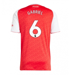 Arsenal Gabriel Magalhaes #6 Hjemmedrakt 2025-26 Kortermet