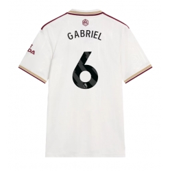 Arsenal Gabriel Magalhaes #6 Tredjedrakt 2025-26 Kortermet