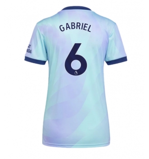 Arsenal Gabriel Magalhaes #6 Tredjedrakt Dame 2024-25 Kortermet