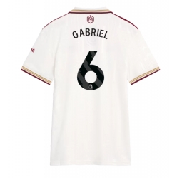 Arsenal Gabriel Magalhaes #6 Tredjedrakt Dame 2025-26 Kortermet